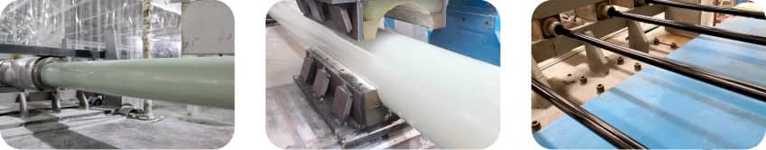 FRP pultrusion round tube production process