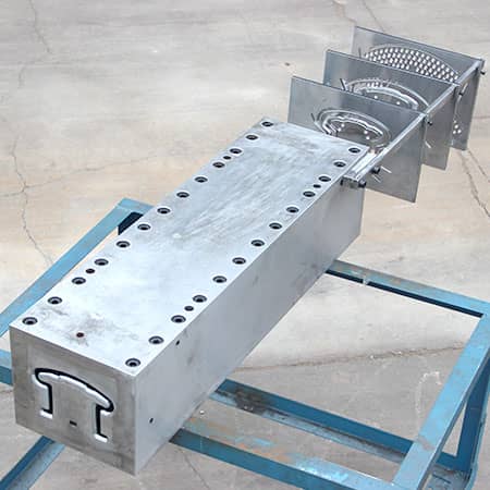 Fiberglass handrail pultrusion profile mold