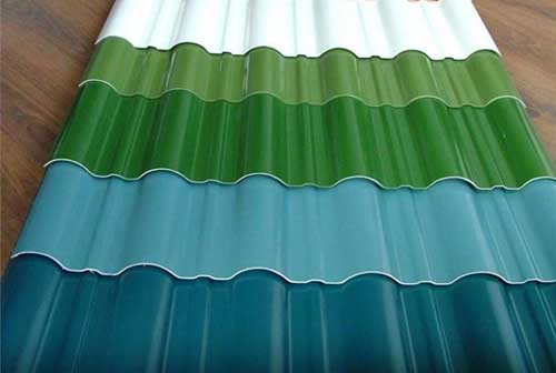 Textured FRP roofing sheets
