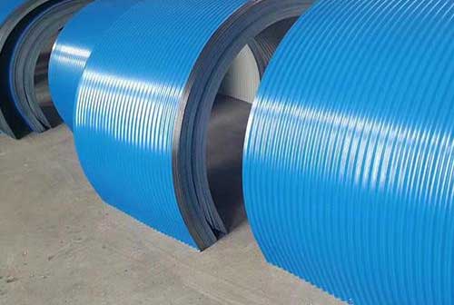 Curved FRP roofing sheets