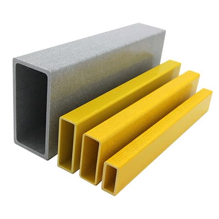 Fiberglass rectangular tube