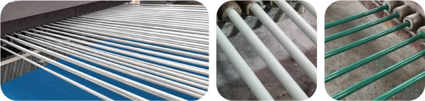 Fiberglass stakes pultrusion process