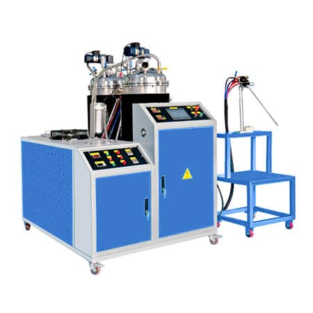 Two-component resin injection machine