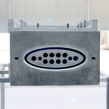 280*100mm FRP Oval Tube Pulrrusion Mould
