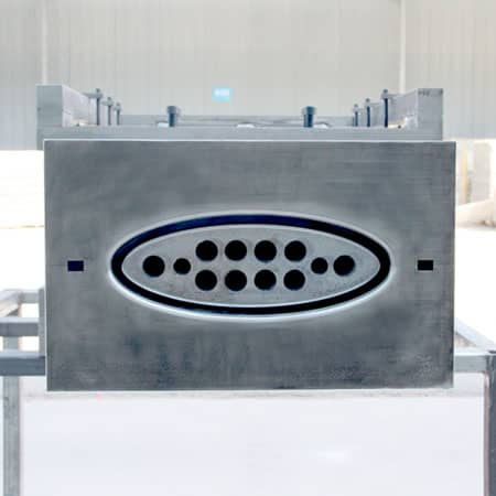 280*100mm FRP Oval Tube Pultrusion Mould
