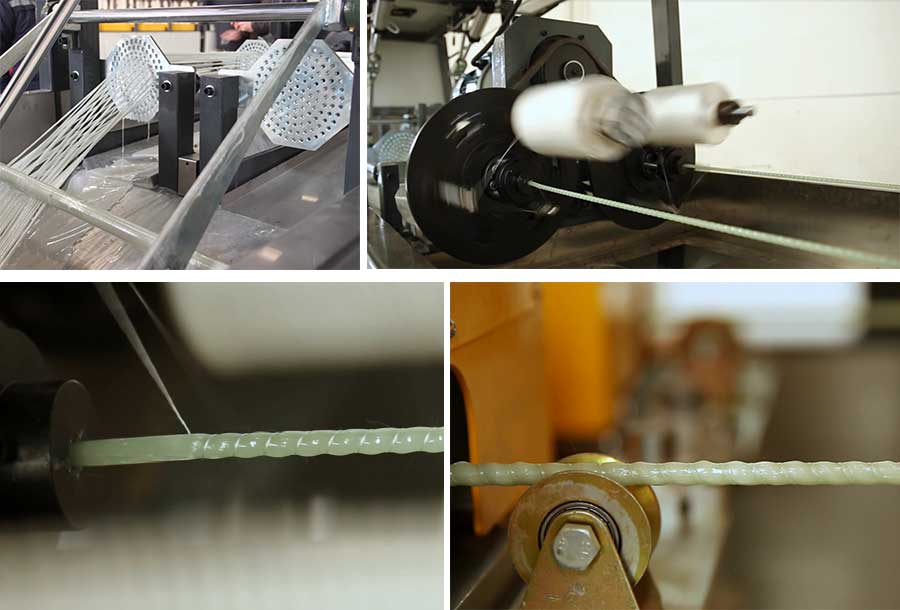 Gfrp rebar machine