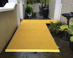 FRP grating for industrial flooring