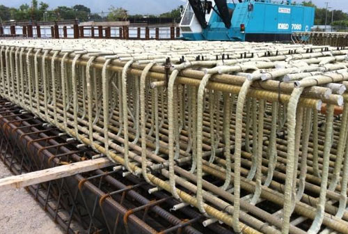 GFRP rebar stirrups