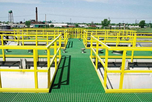 What is the full form of FRP walkway?