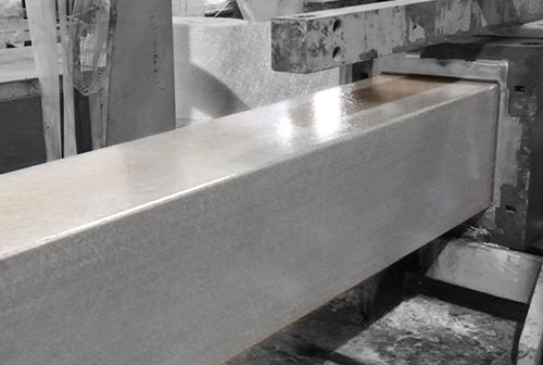 What are the factors that affect the strength of FRP square tubes during manufacturing?