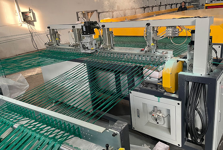 Gfrp mesh production line