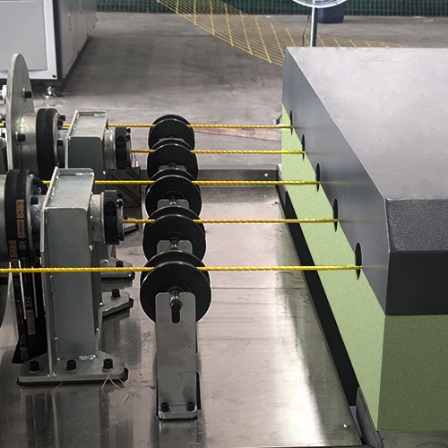 Frp rebar machine