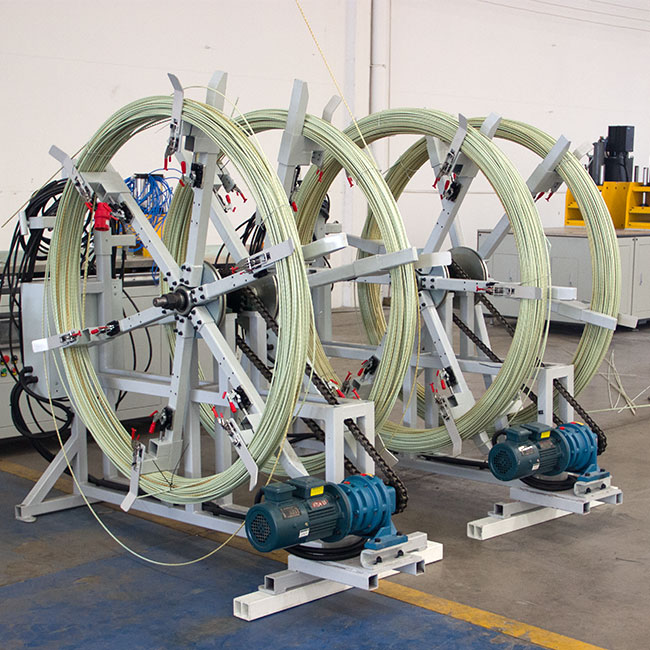 GFRP Rebar Coiling Unit