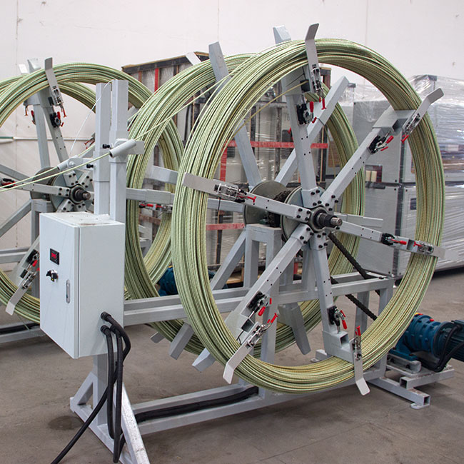 FRP Rebar Coiler Machine