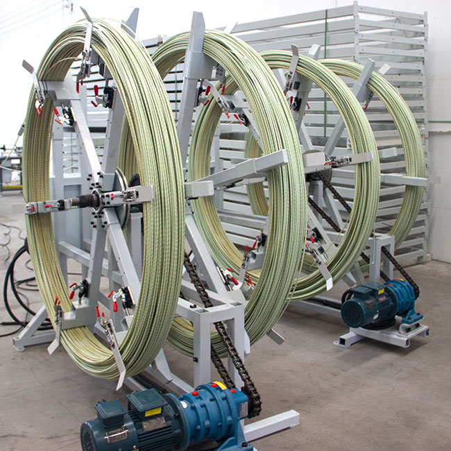 Composite Rebar Winder