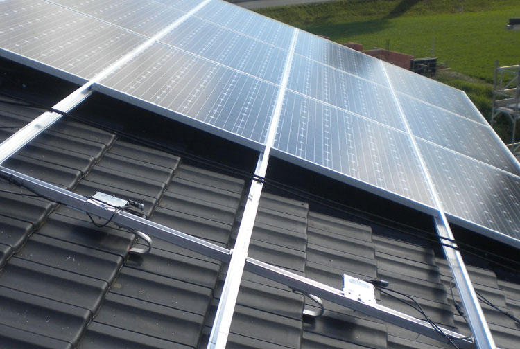 solar panel mounting structures