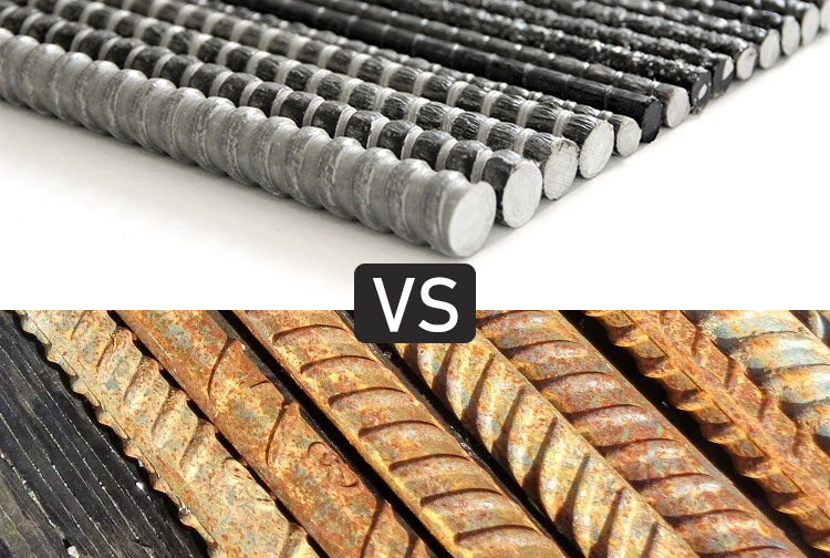 GFRP vs steel