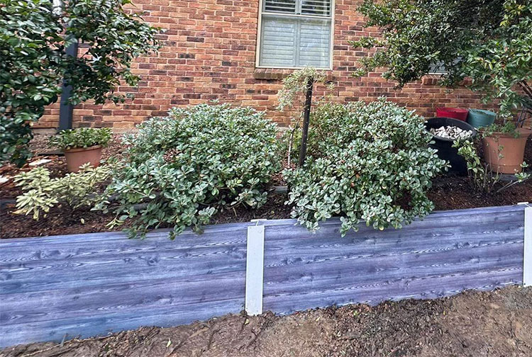 Fiberglass Retaining Wall