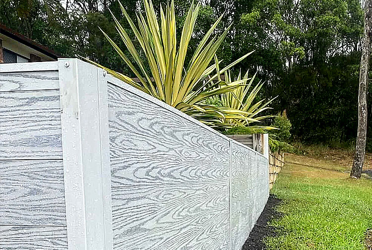Retaining Wall Backyard