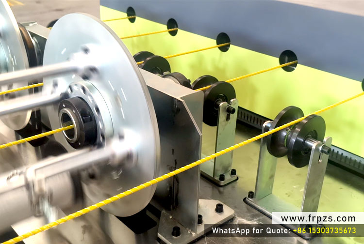 FRP rebar manufacturing process