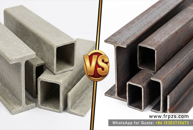 FRP Structural Profiles vs Steel: Complete Comparison