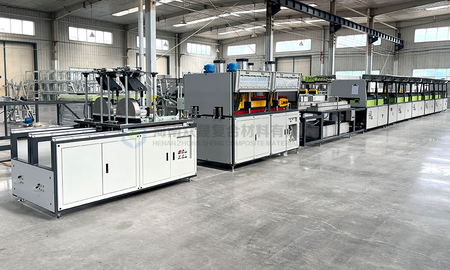 Dual Line FRP Rock Bolt Pultrusion Line Overview