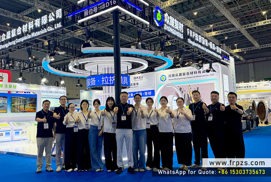 Henan Zhongsheng Composite Materials booth at China Composites Expo 2026