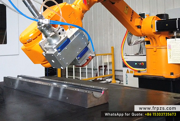 Robotic Laser Surface Hardening on Tool Steel Pultrusion Mold Cavity