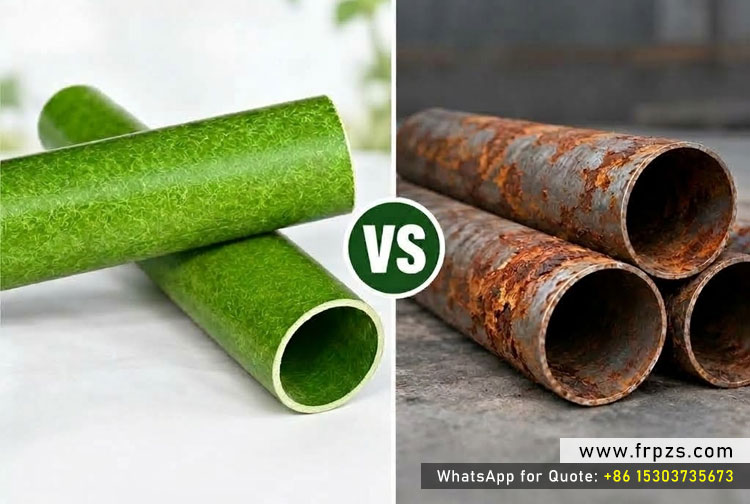 Industrial Comparison of Pultruded FRP Round Tubing and Traditional Steel Pipes